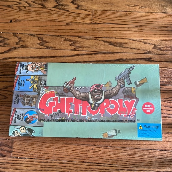 ghettopoly Games Ghettopoly Board Game Brand New Very Rare Monopoly
